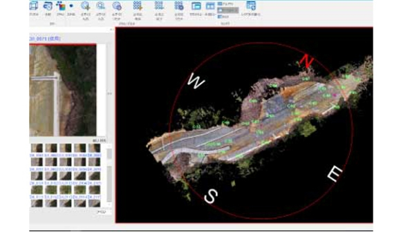 ３次元座標（点群データ）作成